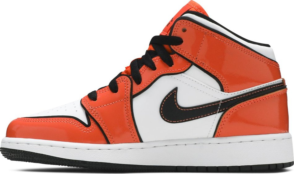 Air Jordan 1 Mid SE GS 'Turf Orange' BQ6931-802