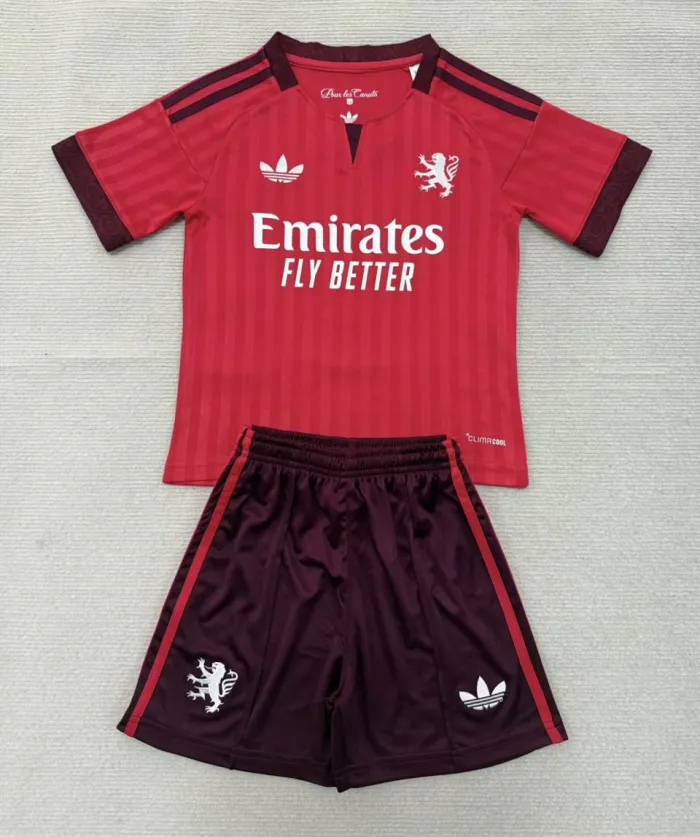 Kids Lyon Away Jersey Suit 26/27