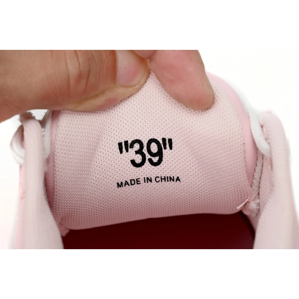 OFF-WHITE Out Of Office OOO Low Tops White Light Pink OWIA259F21LEA0010130