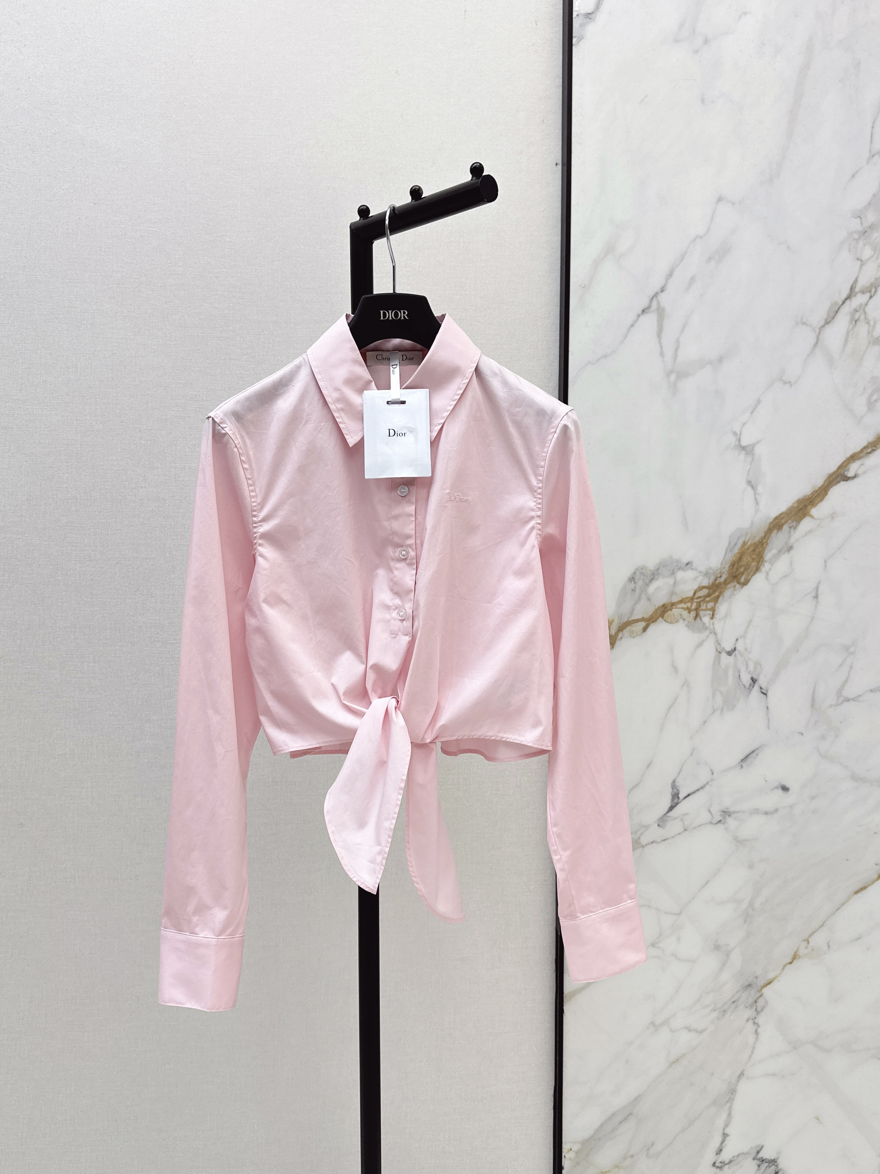 CD New Tie-front shirt