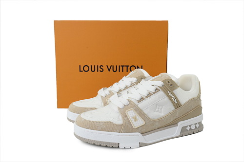 Pkkicks God Batch Louis Vuitton Sneakers Apricot (NFC)