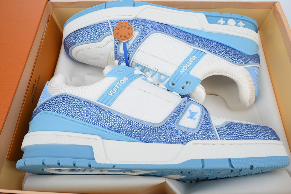 Pkkicks God Batch Louis Vuitton Trainer sneaker Blue