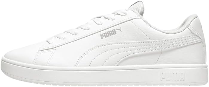 PUMA, Rickie Classic Casual Sneakers, Unisex, White, Size 27