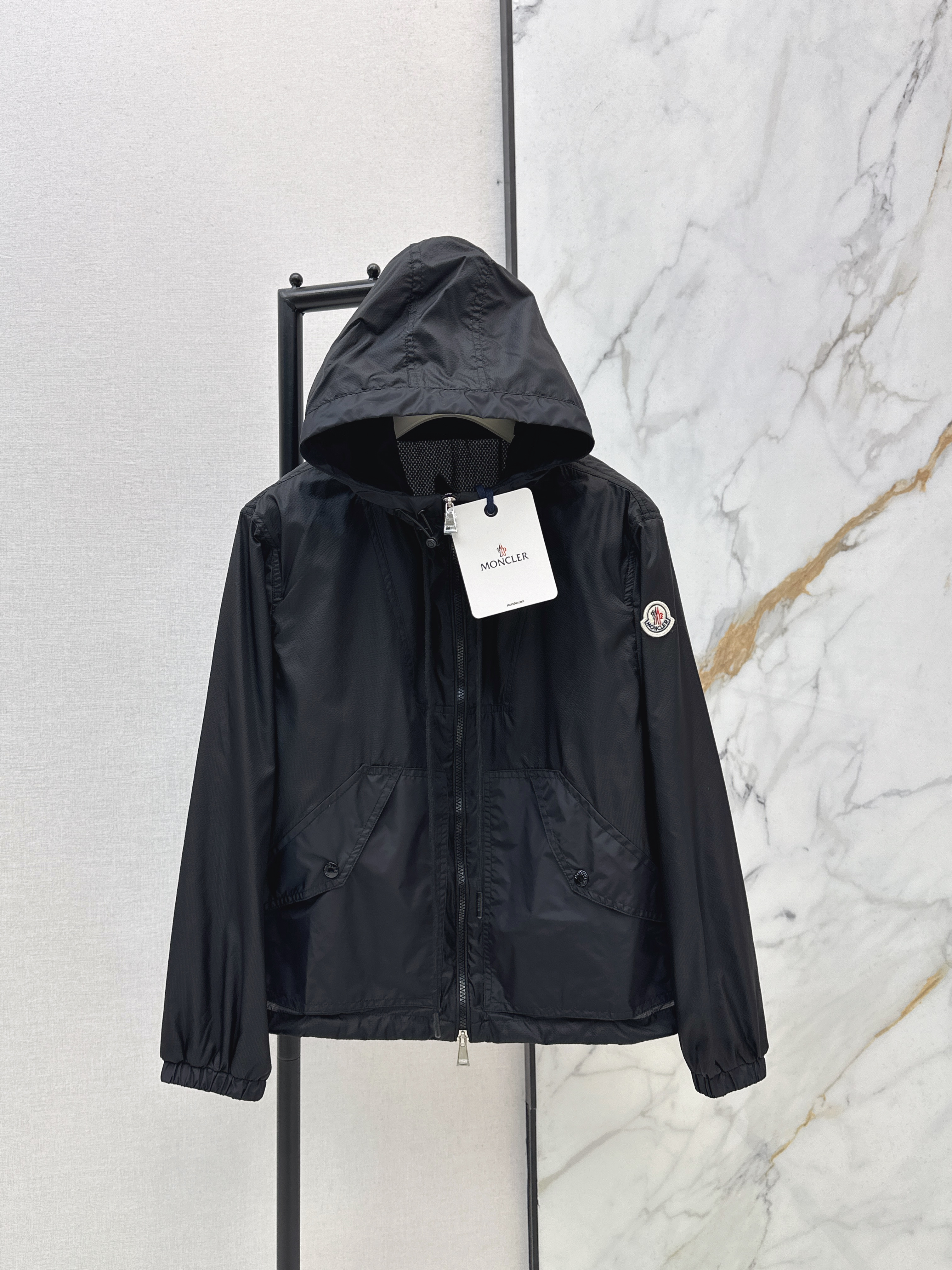 Monc New hooded trench coats