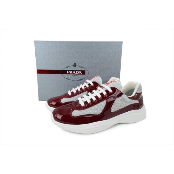 Prada Sneakers Wine Red