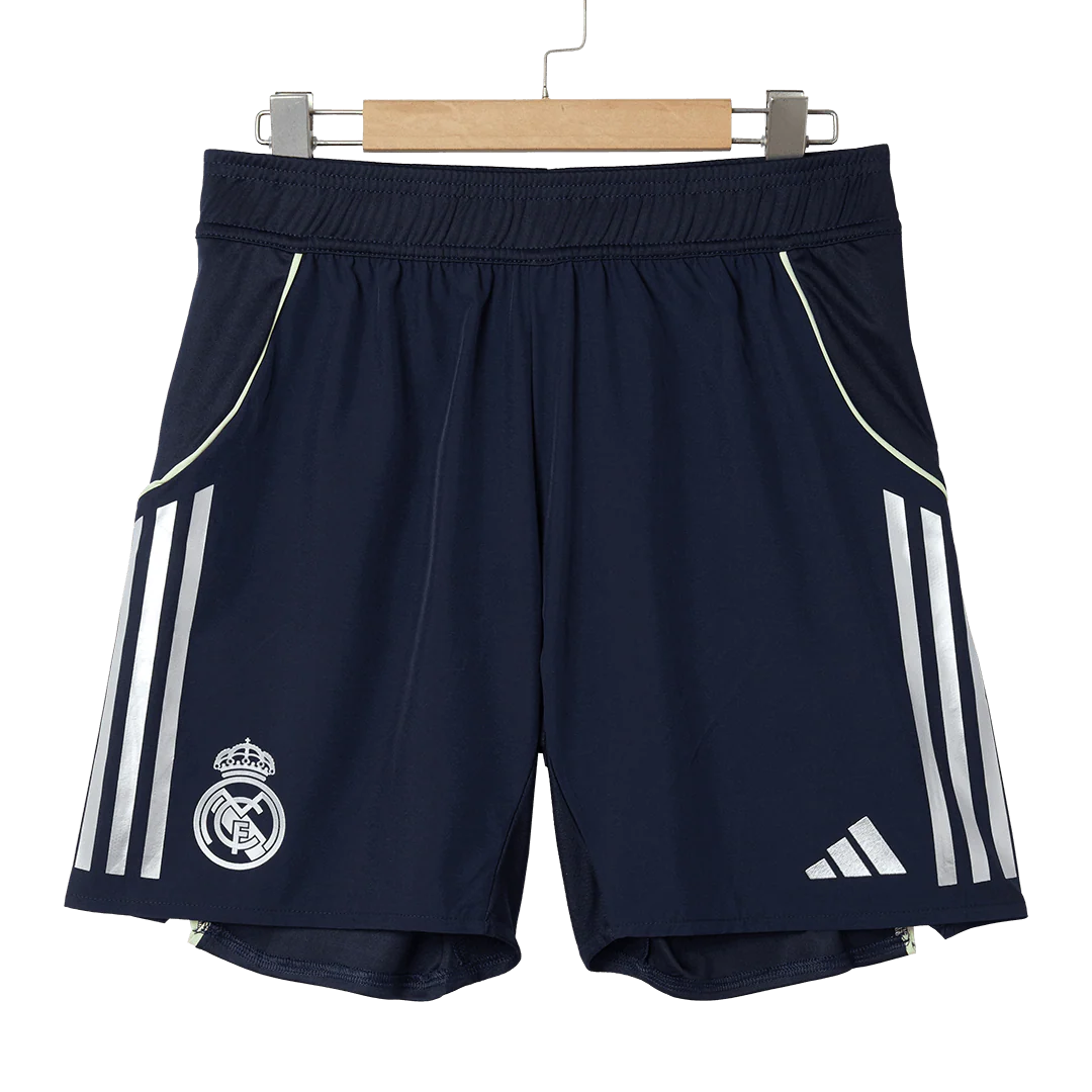 Real Madrid Away Player Version Soccer Shorts 2025/26
