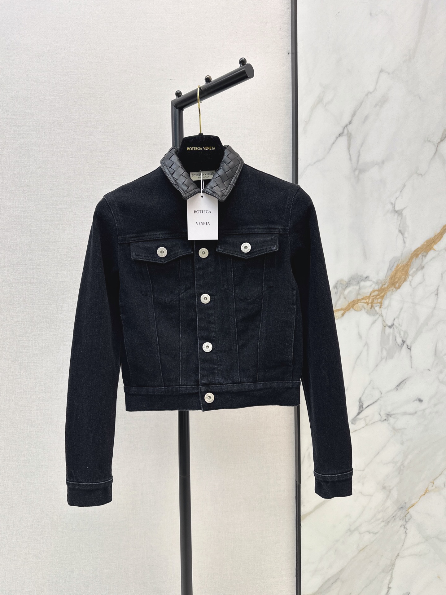 Bottega New woven denim jacket