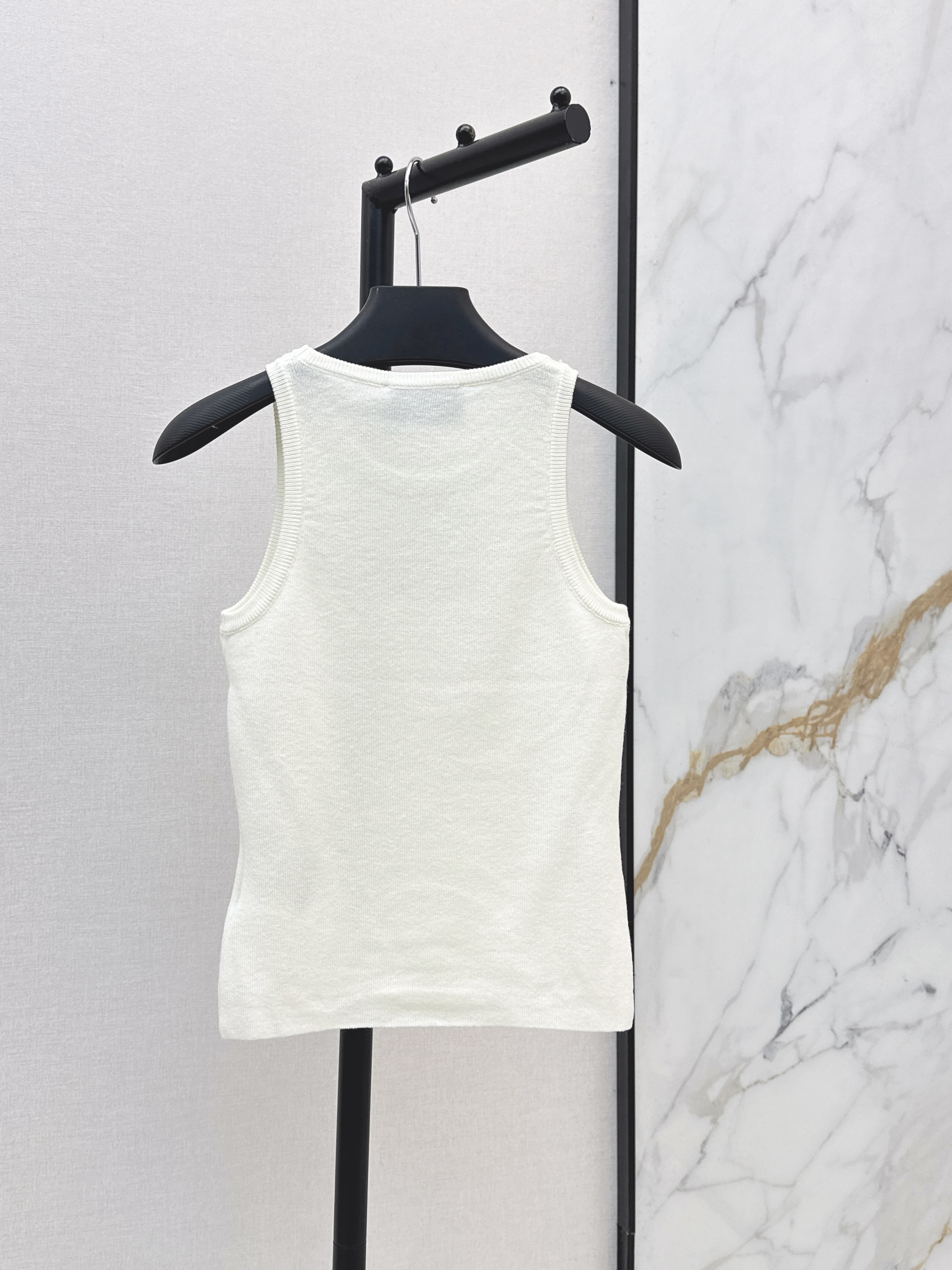 Pra New embroidered knitted vest