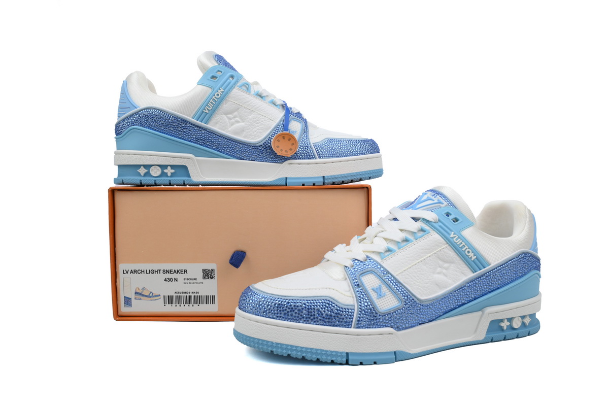 Pkkicks God Batch Louis Vuitton Trainer sneaker Blue
