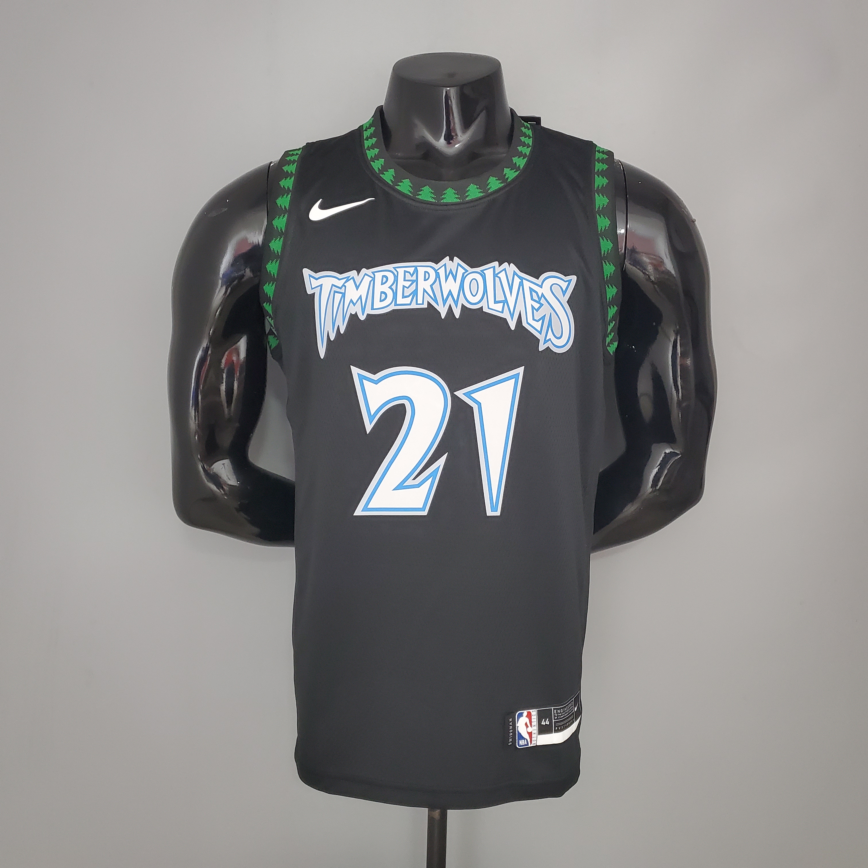 Kevin Garnett Minnesota Timberwolves 2018 Retro Swingman Jersey Black