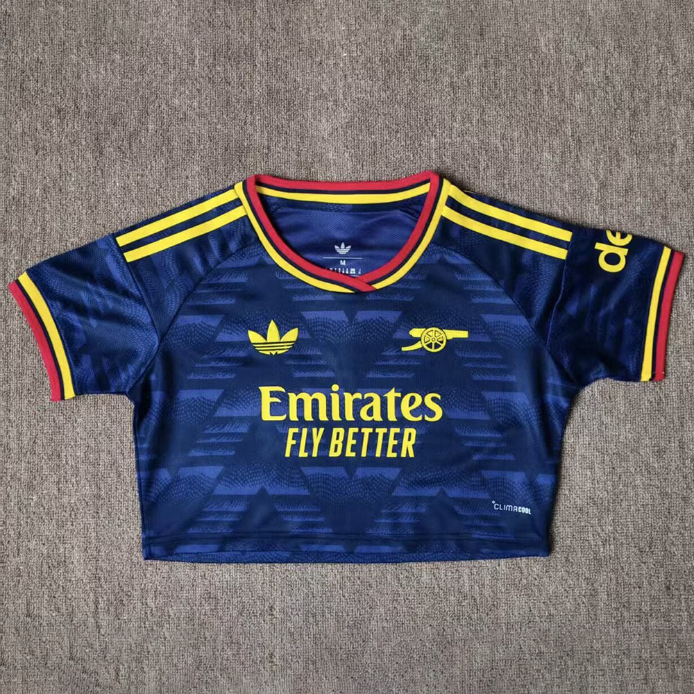 Arsenal Away Woman Cropped Jersey