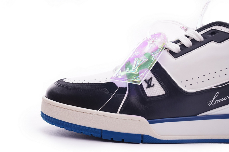 Pkkicks God Batch LOUIS VUITTON Trainer Black Blue GO1220