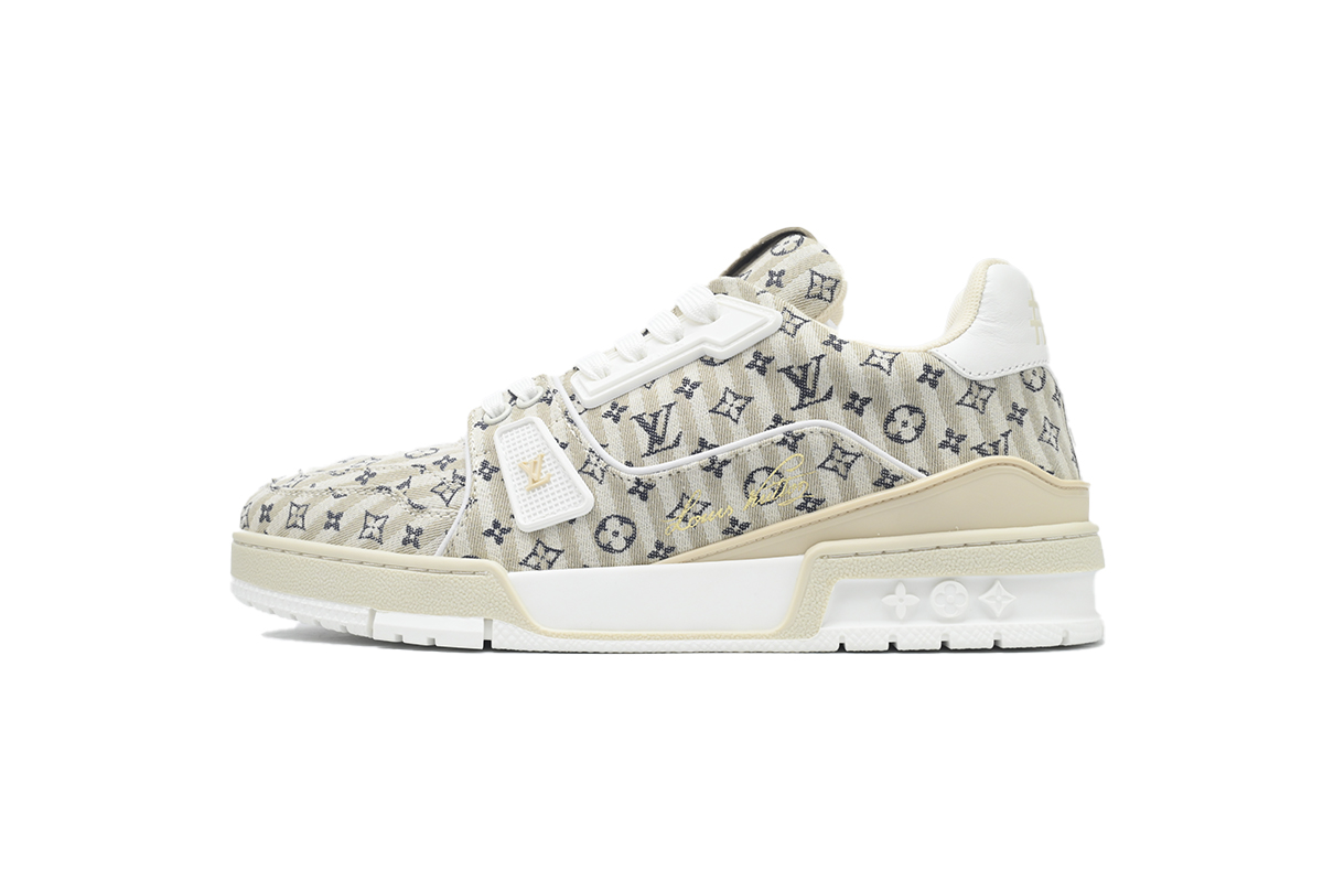 Pkkicks God Batch Louis Vuitton Trainer Brown