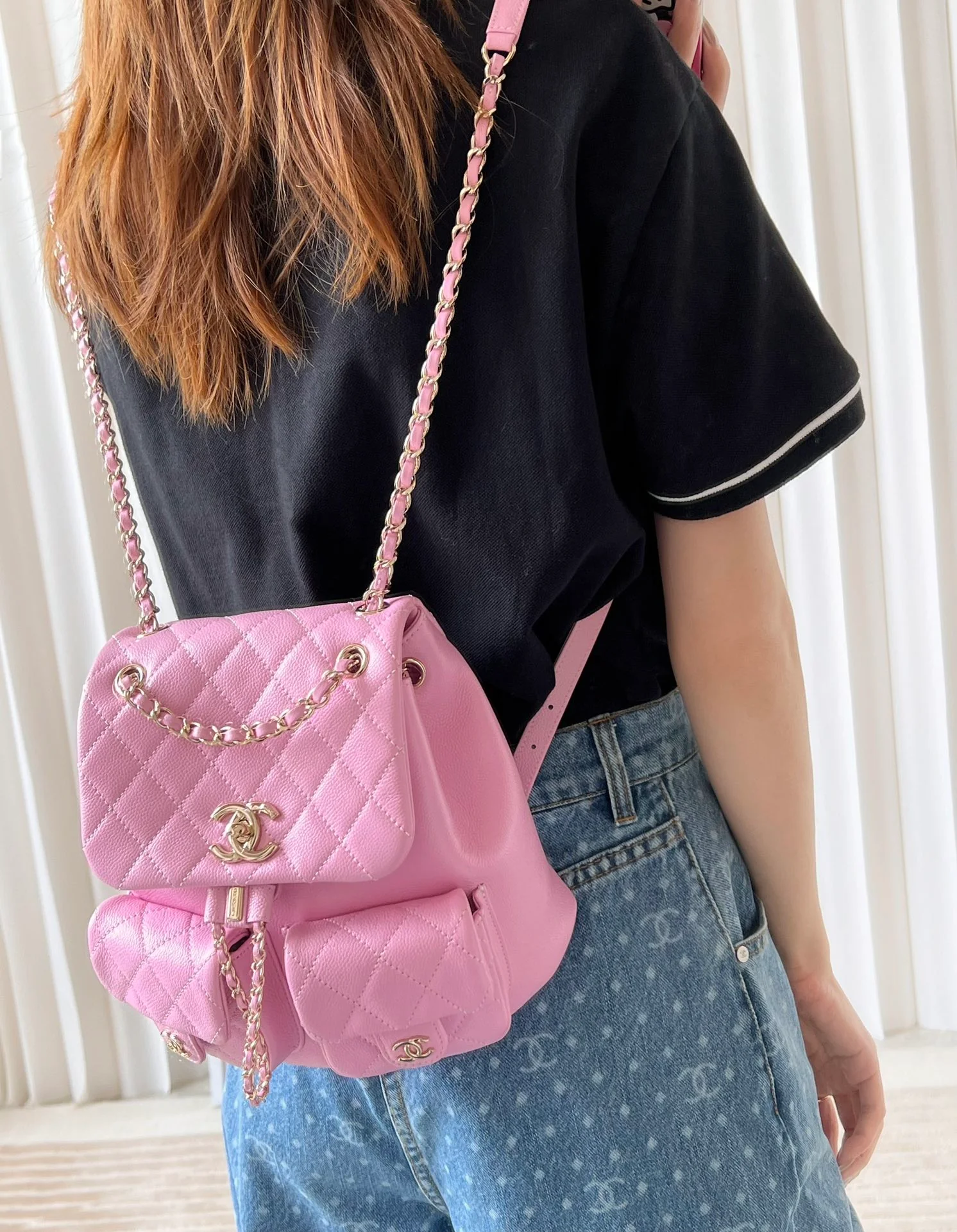 Chan New 23P Double Pocket Backpack