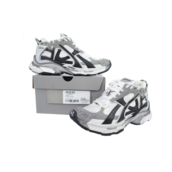 Balenciaga Runner Sneaker 'Grey White Black' 772774 W3RNY 9012
