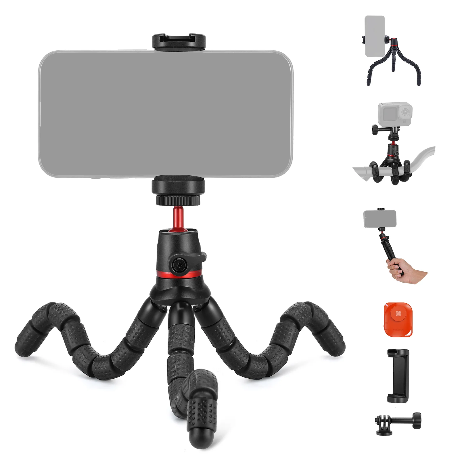 NEEWER T72 Mini Flexible Tripod with Remote