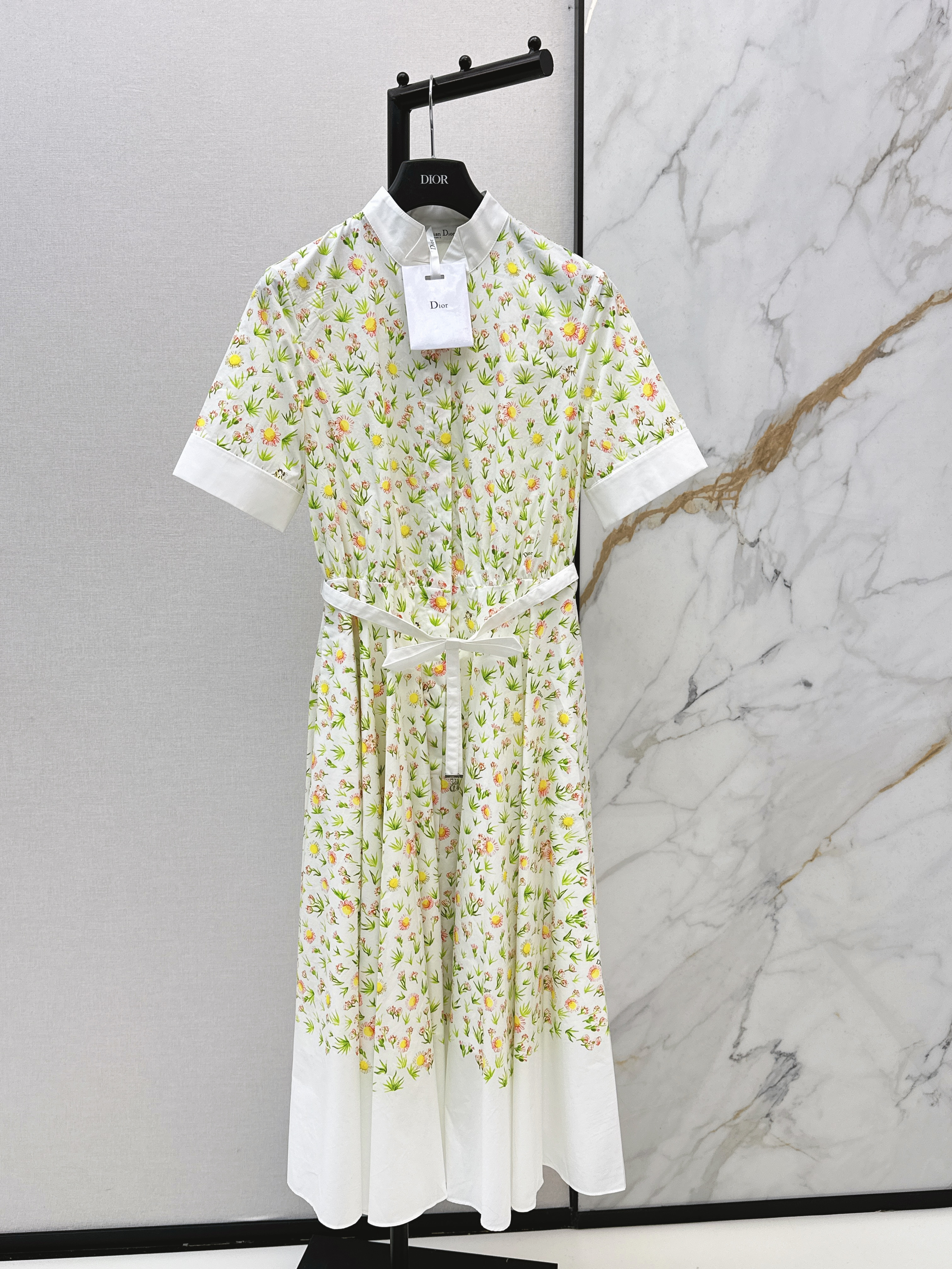 CD New print floral dress