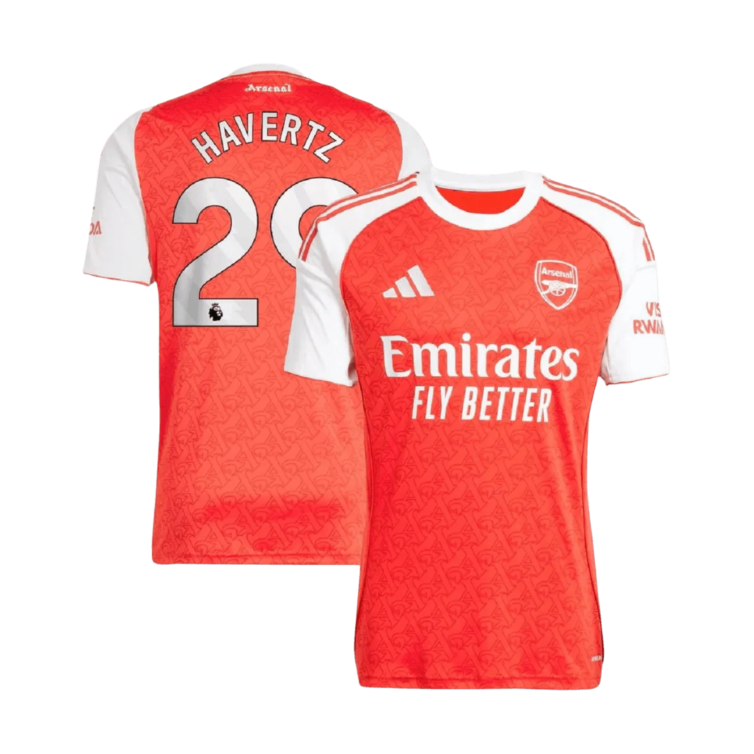 HAVERTZ #29 Arsenal Home Soccer Jersey 2025/26