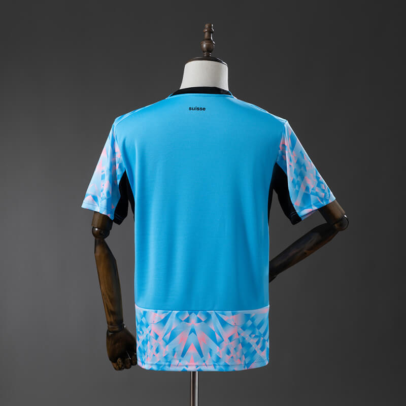 Switzerland 2026 Blue Goalkeeper Fan Jersey