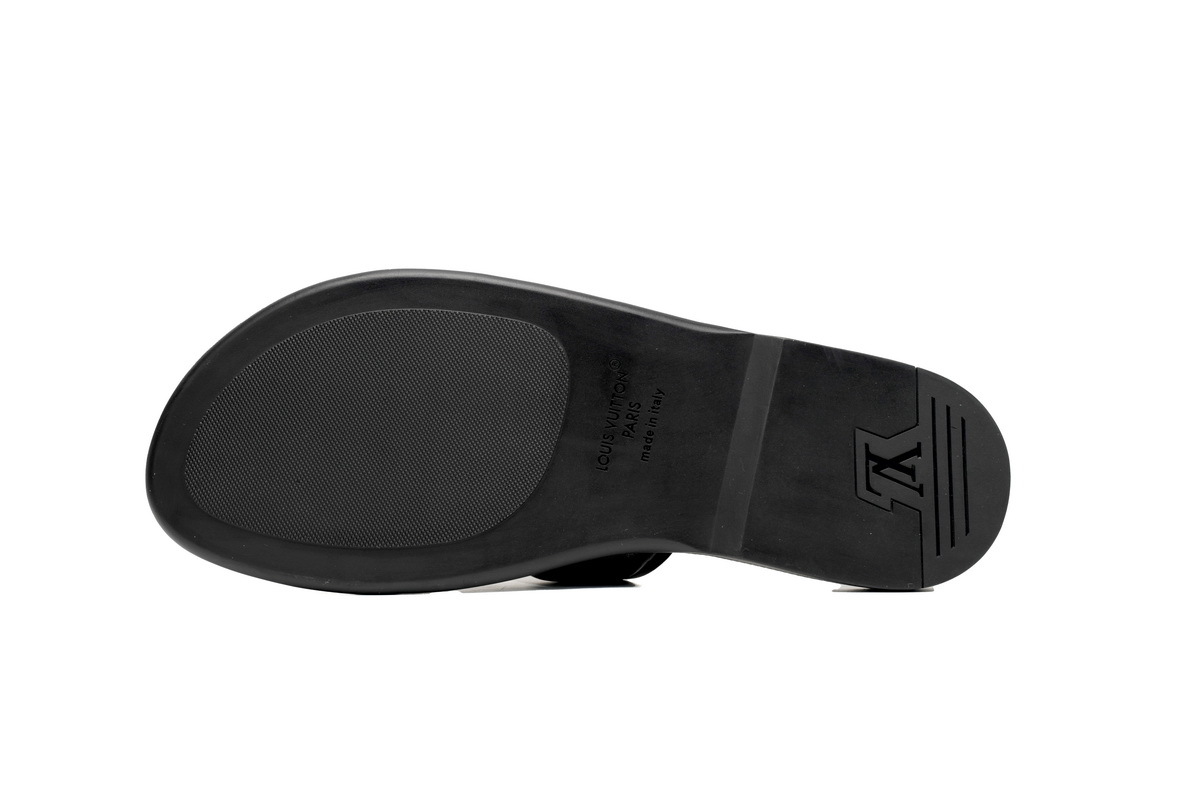 Pkkicks God Batch BLACK LOUIS VUITTON Oasis Black Leather Surface