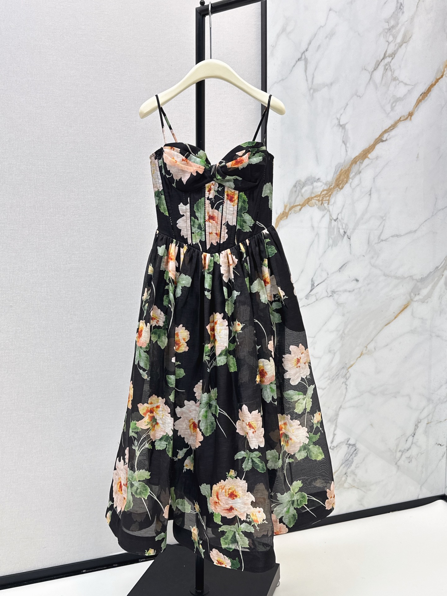 Zimm New Strapless spaghetti strap dress