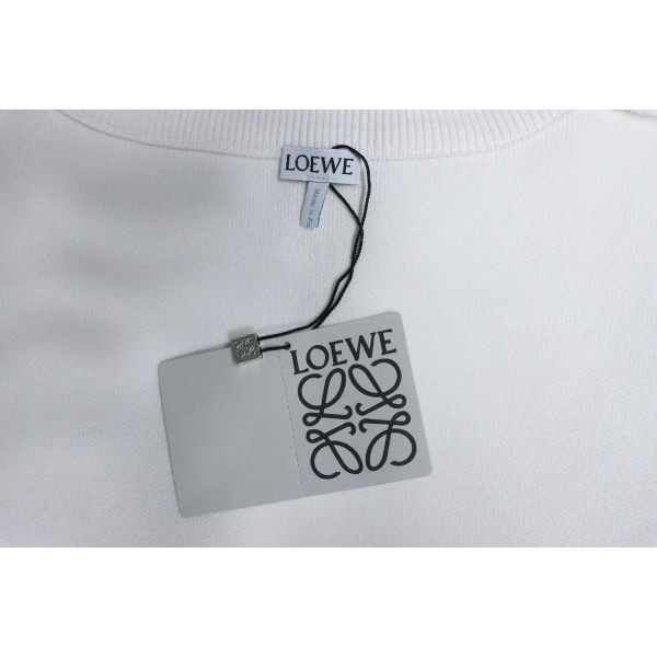 Loewe Pocket Printed Sweater 24Fw  white