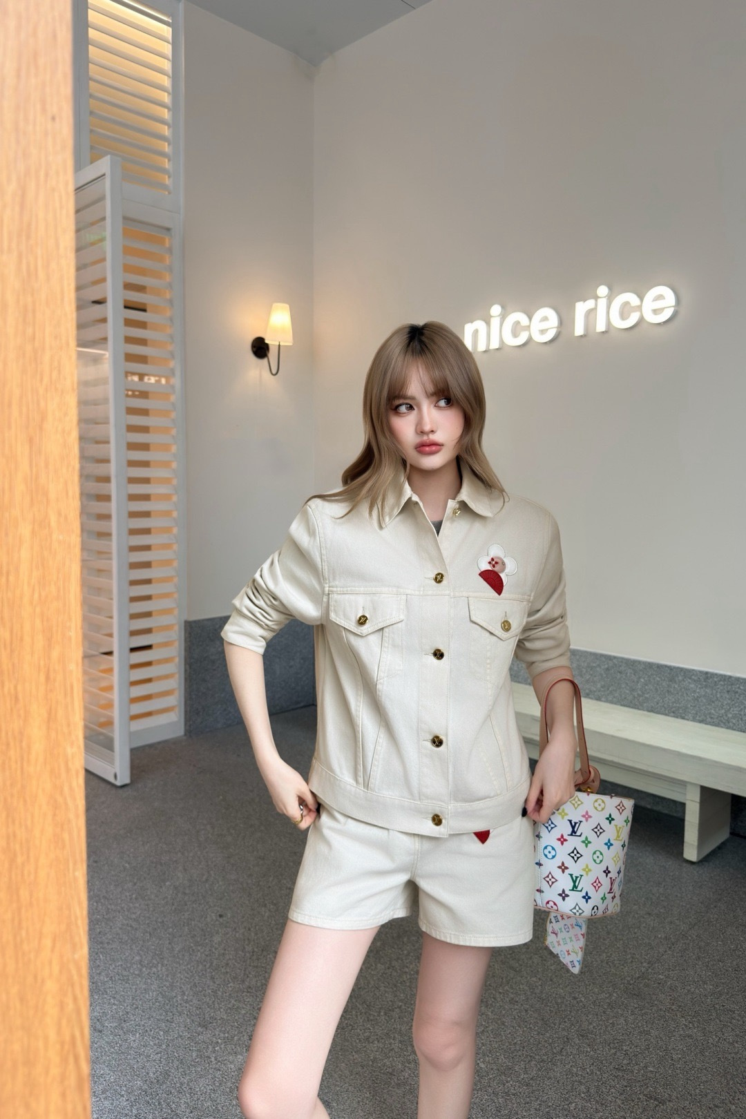 Loui New denim short