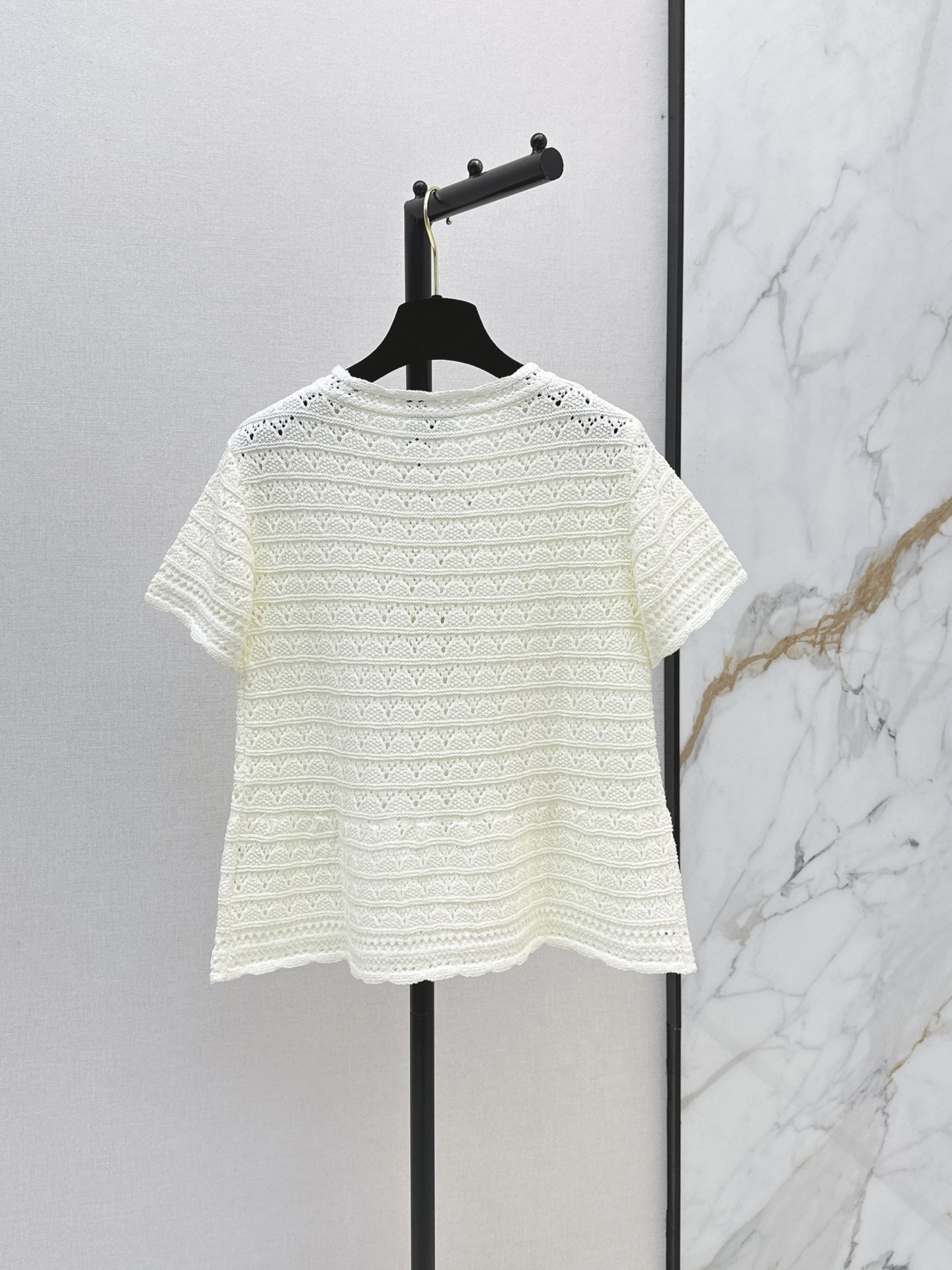 Chan New Crochet Openwork Cardigan