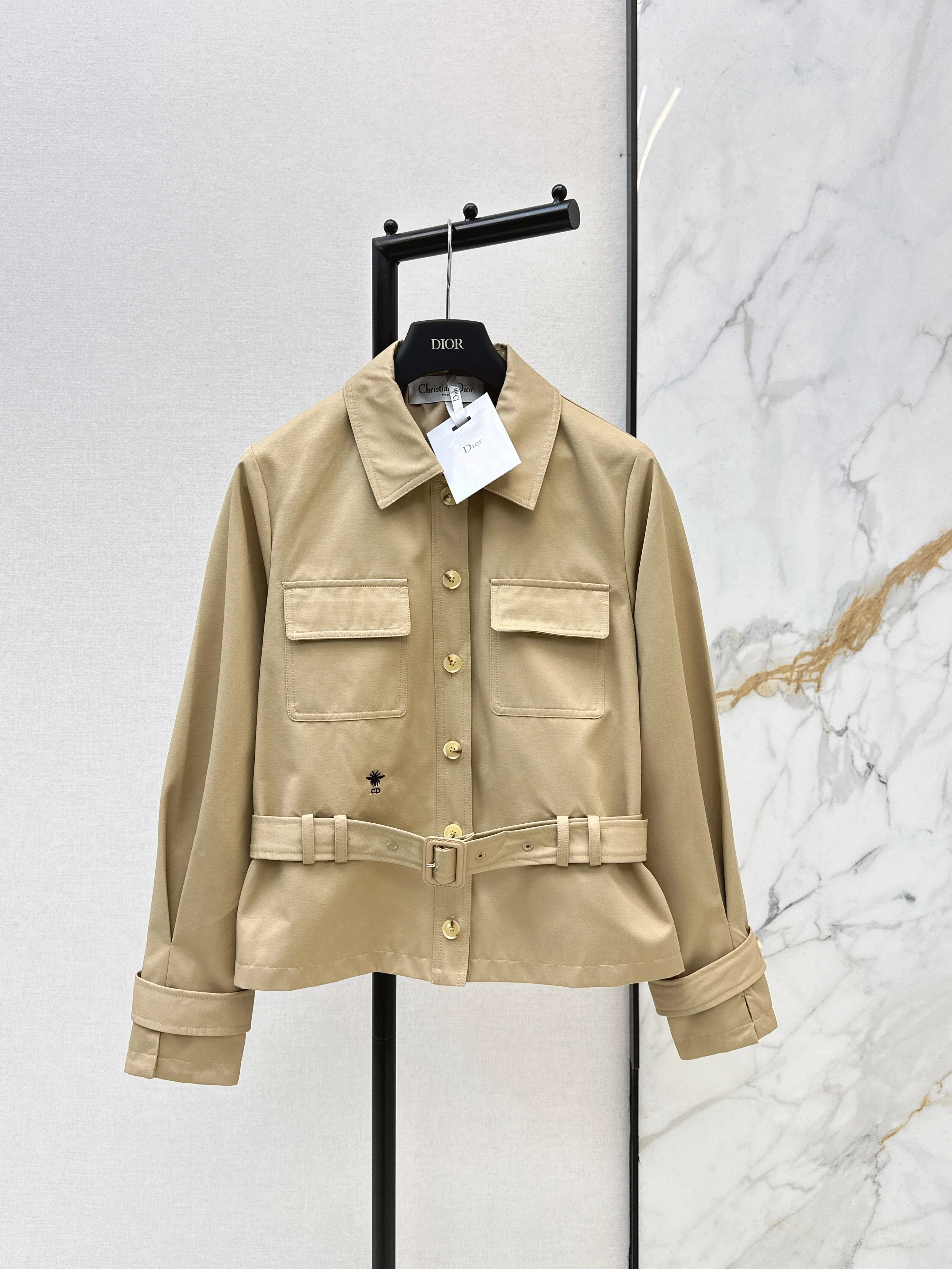 CD NEW short trench coats