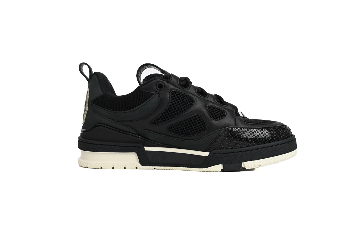 Pkkicks God Batch Louis Vuitton Skate Sneaker Black 51BCOLRB