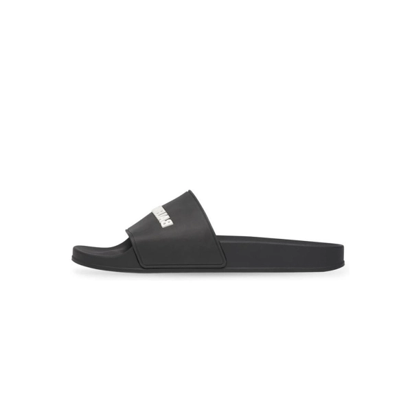 Balenciaga Pool Slide Black White 565547W1S801006