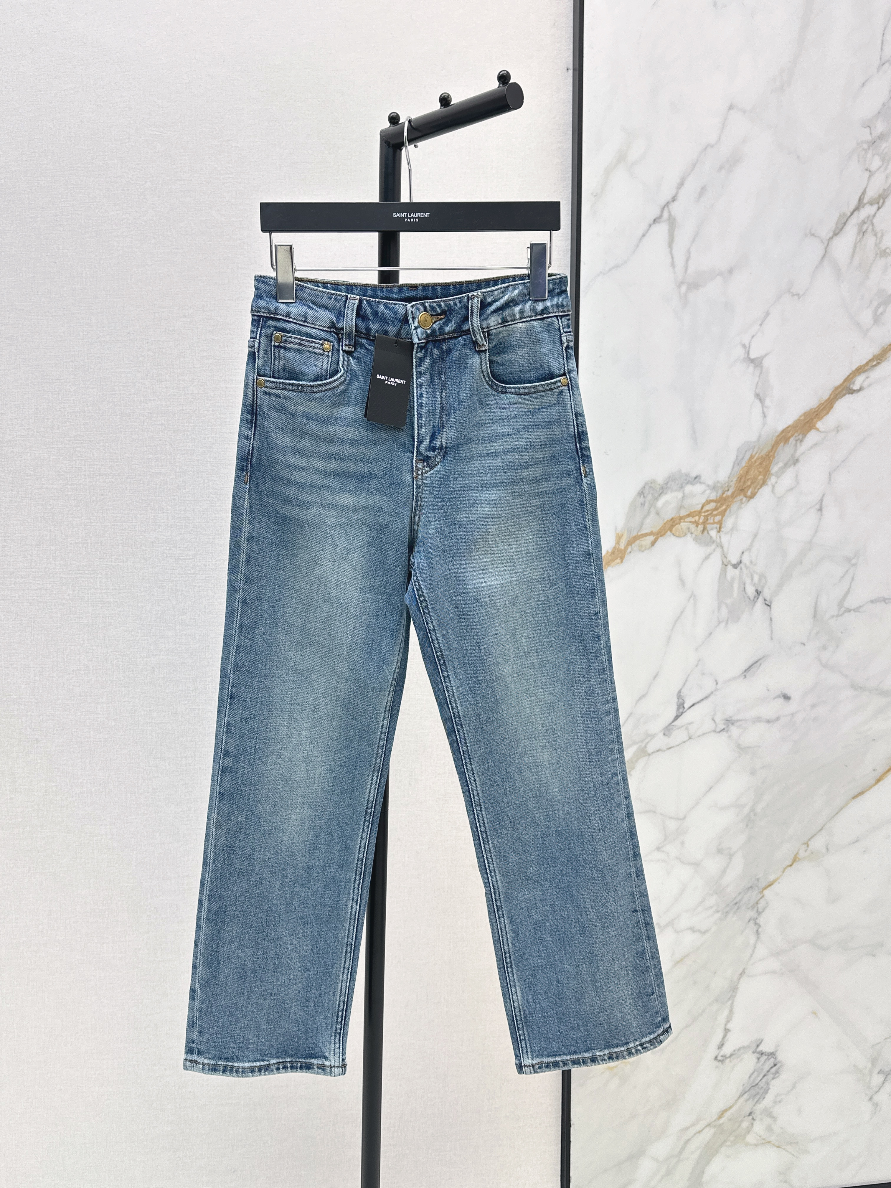 Saint New Nine-point jeans