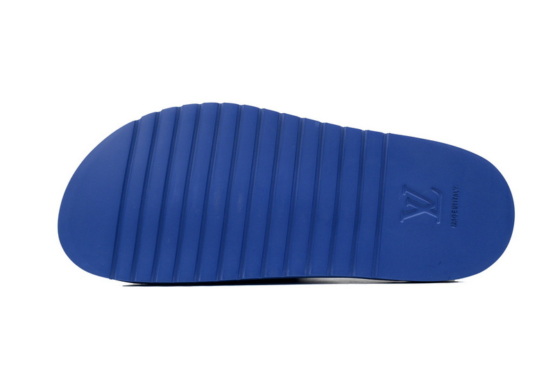 Pkkicks God Batch LOUIS VUITTON Miami flocked blue