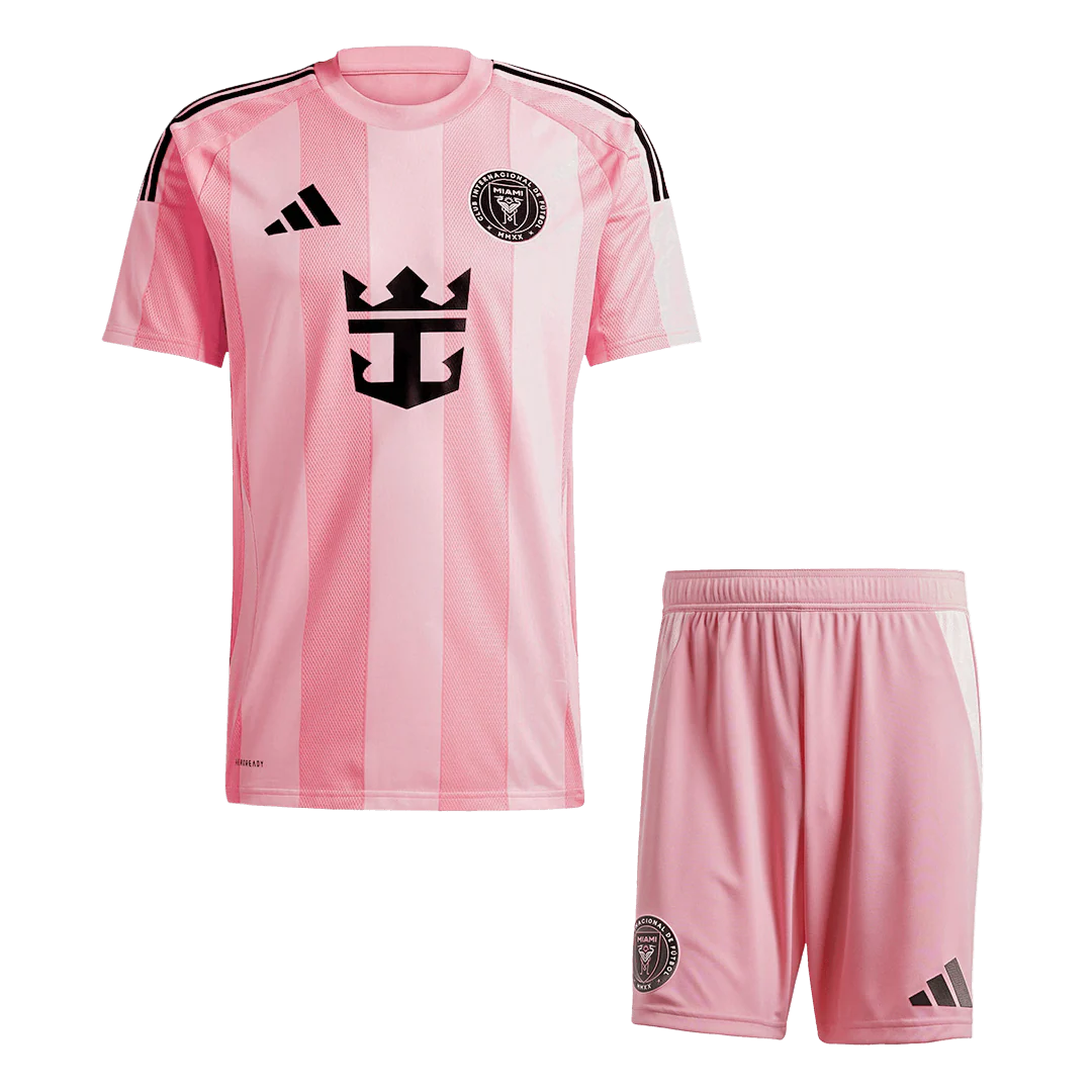 Inter Miami Home Soccer Jersey Kit (Jersey+Shorts) 2025 Pink