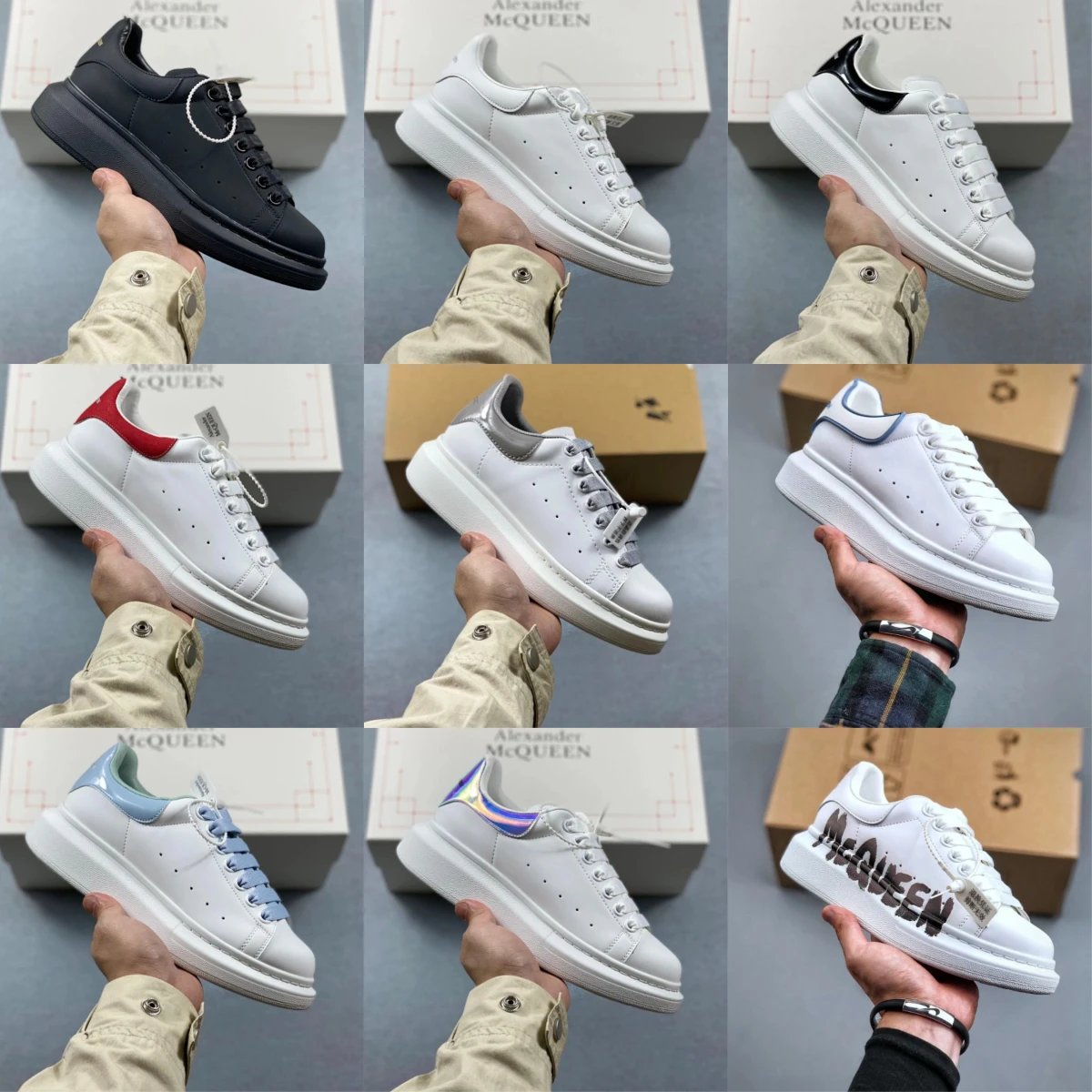 Alexander McQueen Oversized Sneaker Collection