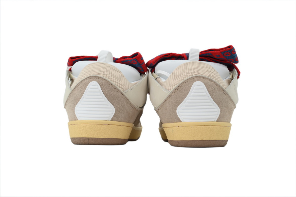 Lanvin Curb Sneakers Beige