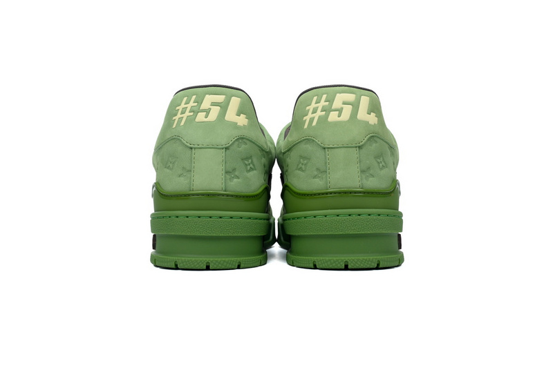 Pkkicks God Batch Tyler x LOUIS VUITTON Trainer Green