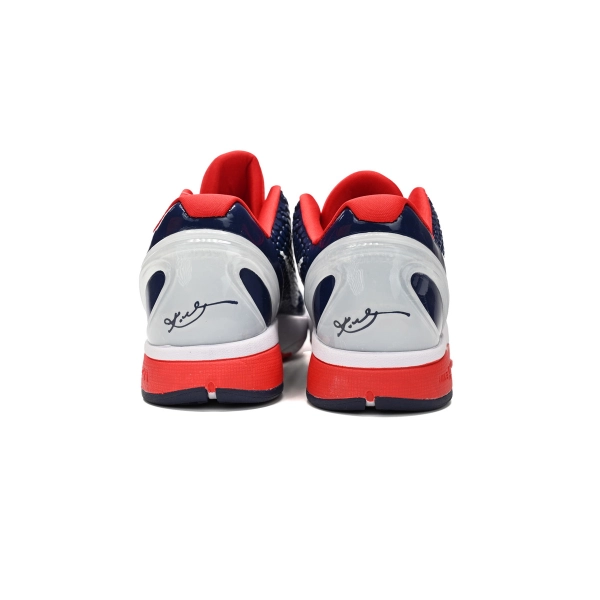 Nike Kobe 6 Protro White Blue Red  436311-003