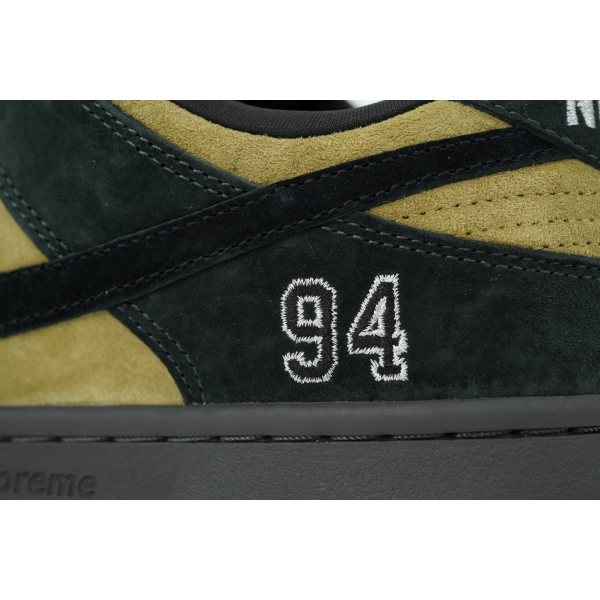 Nike Supreme x Dunk Low SB 'Camper Green' HQ8487-300