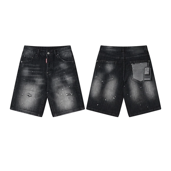 DSQUARED2 Micro Bullet Denim Shorts # 2045