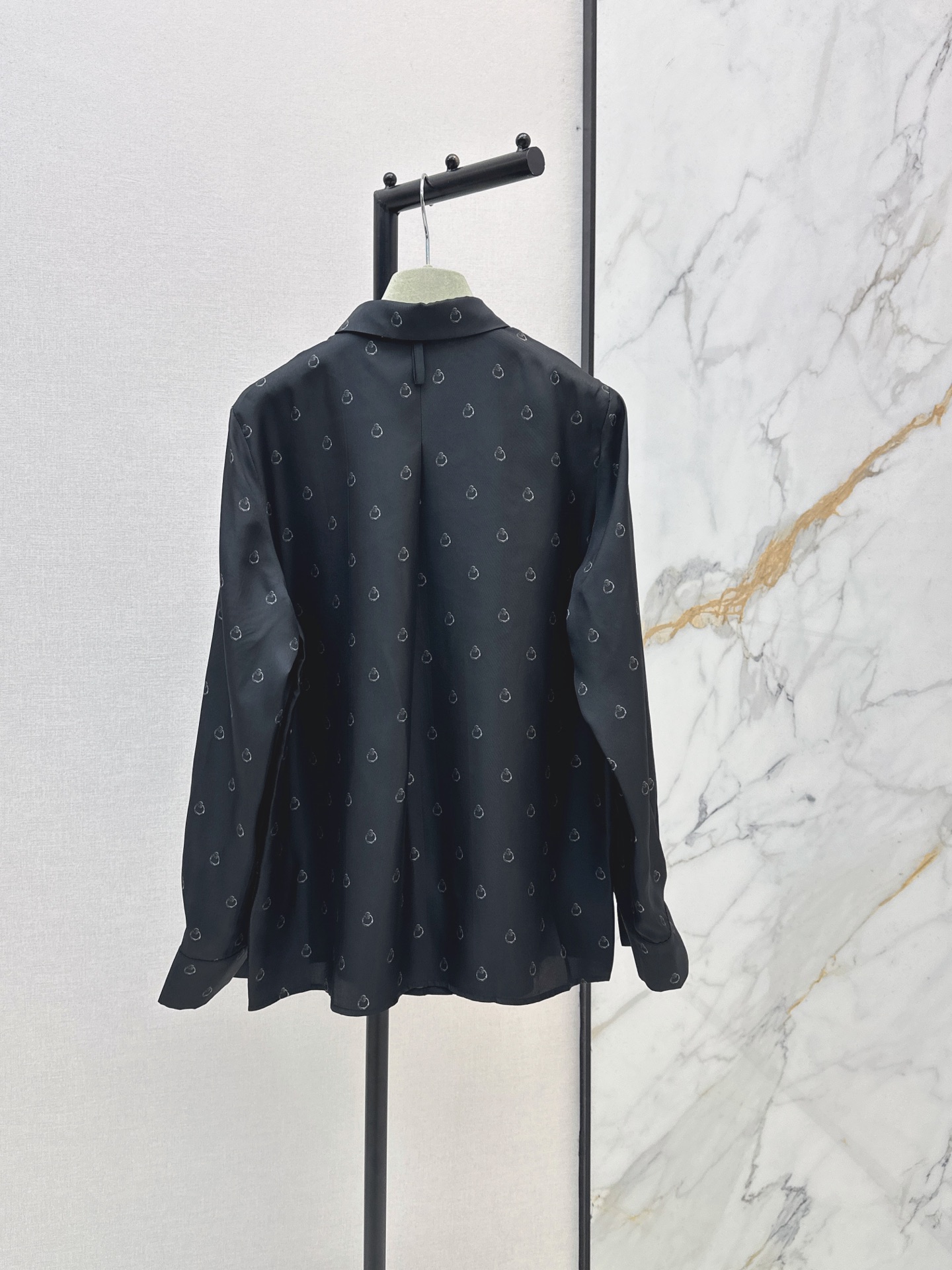 Hrem New Printed silk shirt