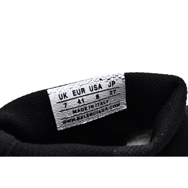 Balenciaga Speed Black(black letters)