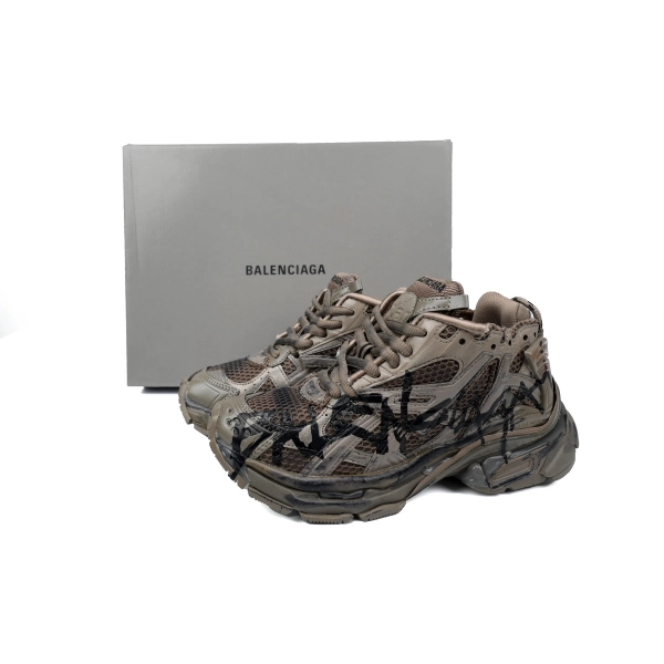 Balenciaga Runner Black Brown 677402 W3RB2 2010