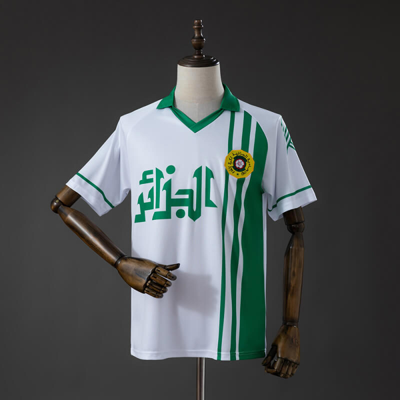 Algeria 1986 Home Retro Fan Jersey