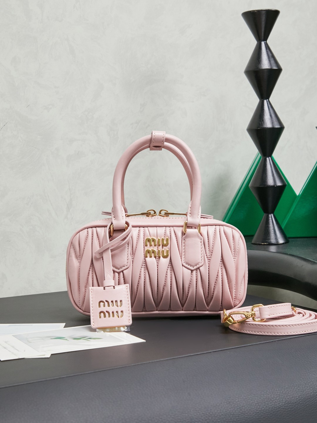 Miu New Mini Bowling Bag
