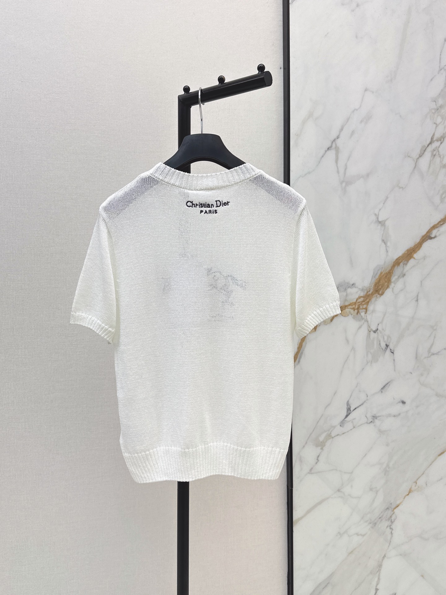 CD New Embroidered knitwear