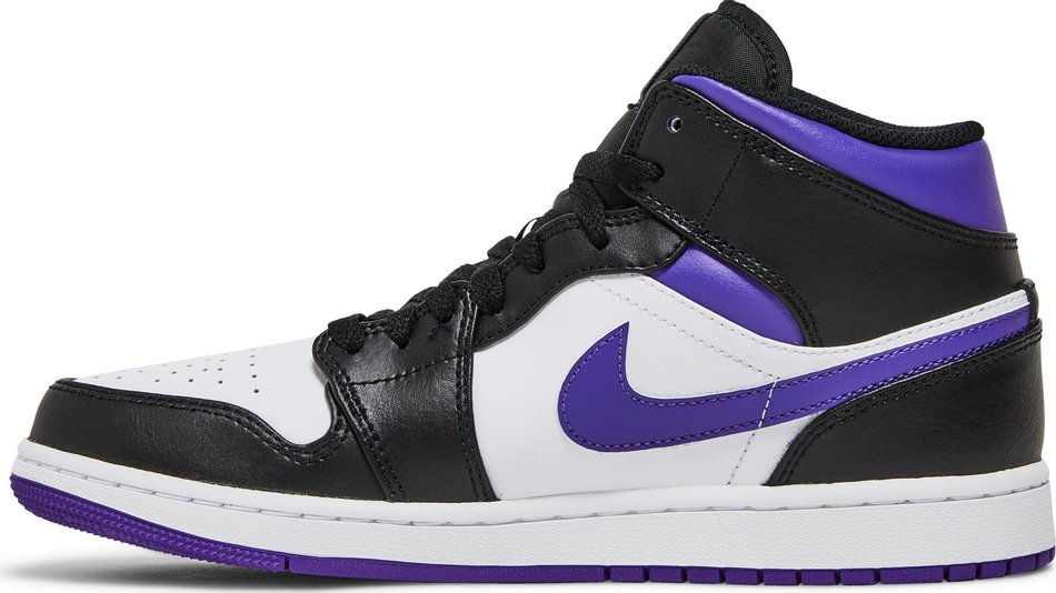 Air Jordan 1 Mid 'Court Purple' 554724-095