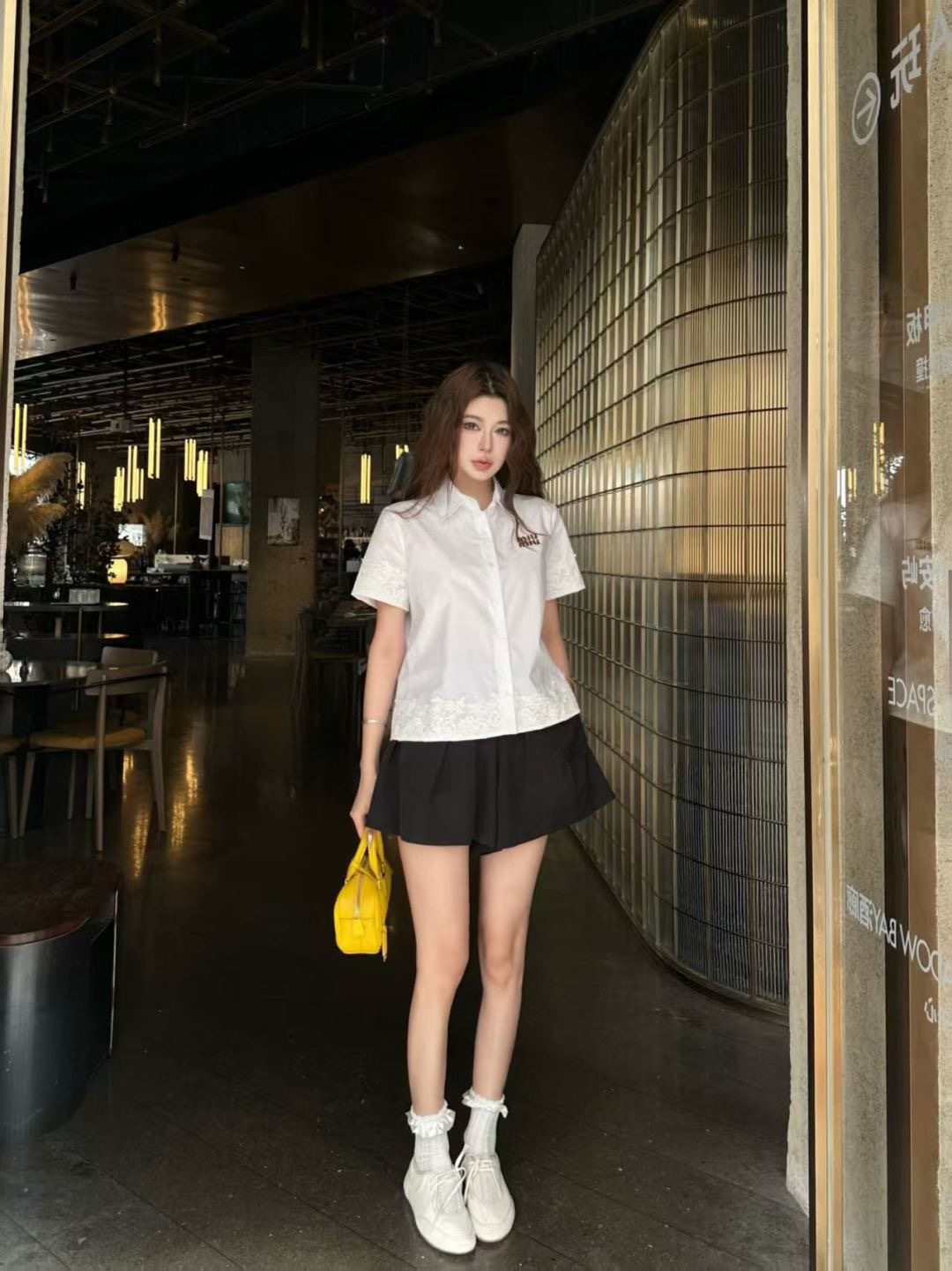 Miu New embroidery shirt