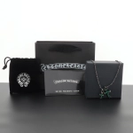 Chrome Hearts Necklace  Baltic Grown/ Black