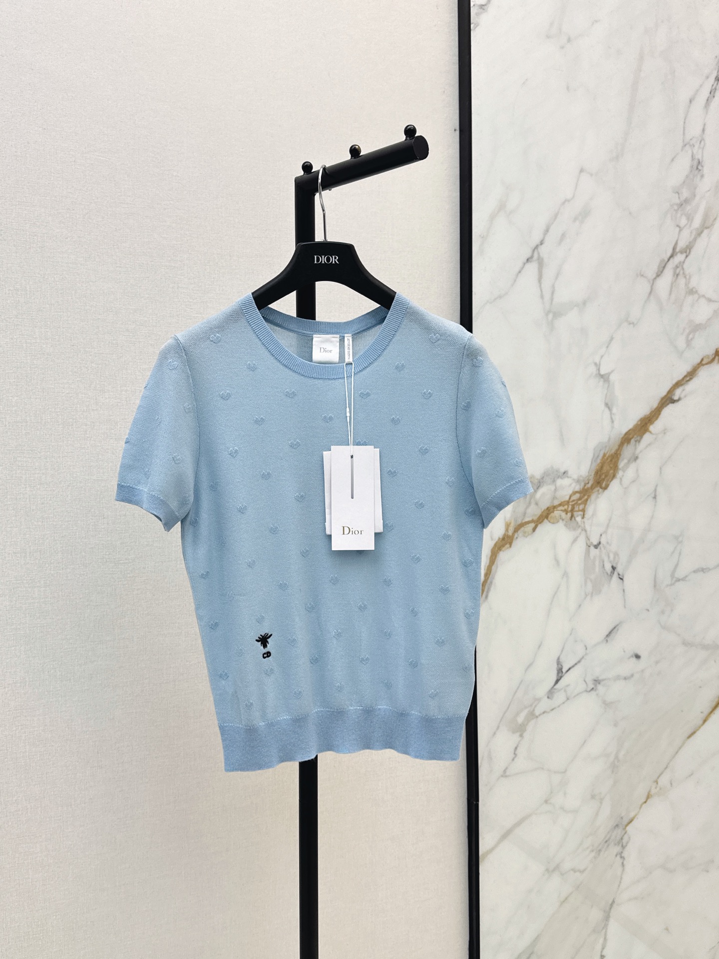 CD New embroidered knitwear